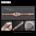 SKMEI 1415 Luxury Women Watch Thin Strap Watches Casual Gold Wristwatch 30 Meter Waterproof Ladies Watch